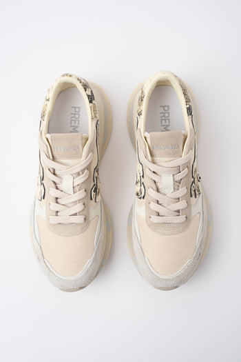 Premiata Sneaker Beige/pitone Donna - 3
