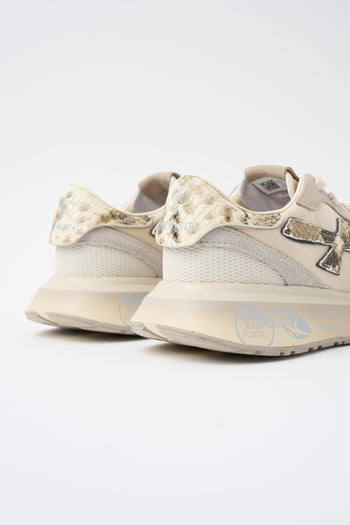 Premiata Sneaker Beige/pitone Donna - 6