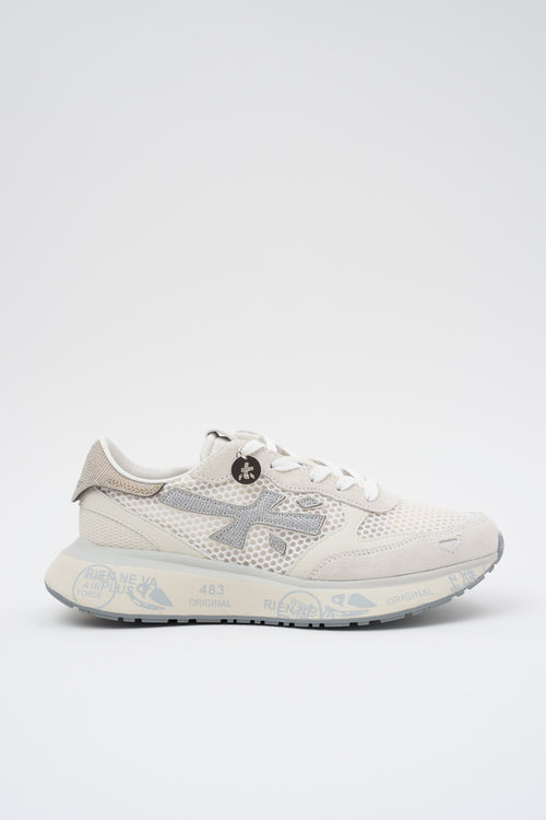 Premiata Sneaker Bianco/argento Donna