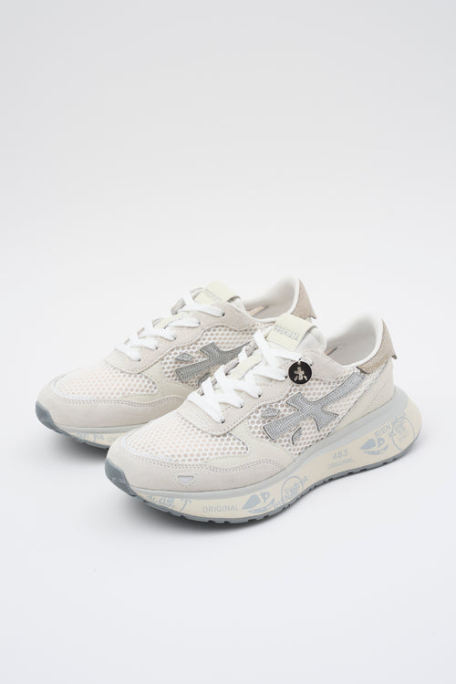 Premiata Sneaker Bianco/argento Donna - 2