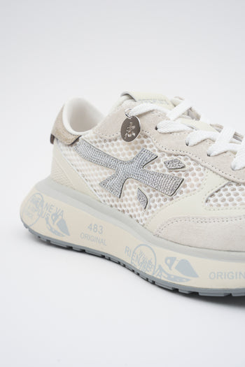 Premiata Sneaker Bianco/argento Donna - 4