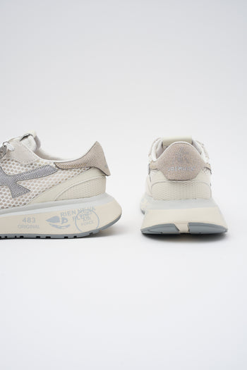 Premiata Sneaker Bianco/argento Donna - 5