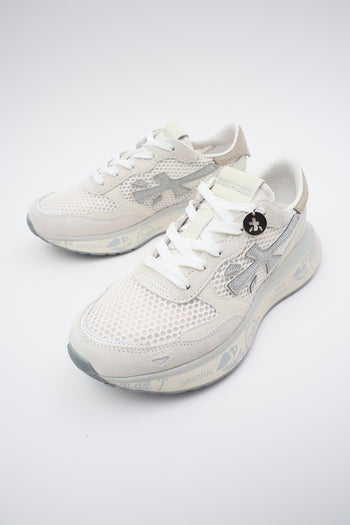 Premiata Sneaker Bianco/argento Donna - 7