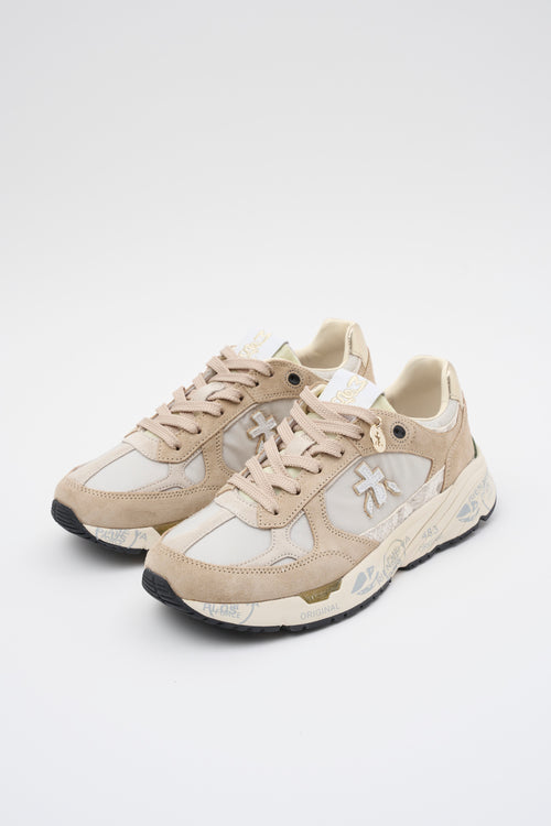 Premiata Sneaker Biege Donna - 2