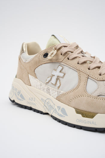 Premiata Sneaker Biege Donna - 4