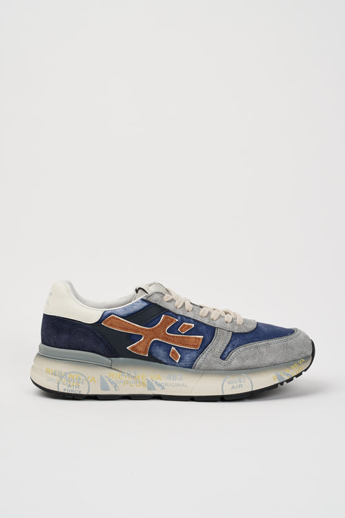 Premiata Sneaker Blu/grigio/arancio Uomo