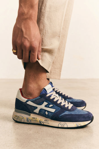 Premiata Sneaker Grigio/multi Uomo - 10