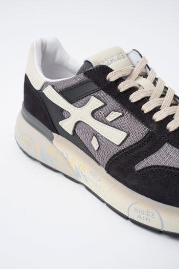 Premiata Sneaker Nero/grigio Uomo - 4