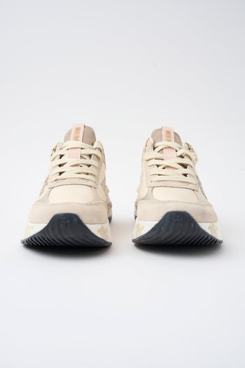 Premiata Sneaker Beige/platino Donna - 3