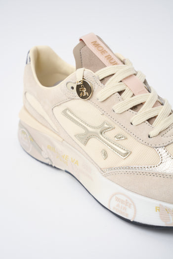Premiata Sneaker Beige/platino Donna - 4