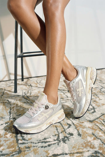 Premiata Sneaker Argento Donna - 9