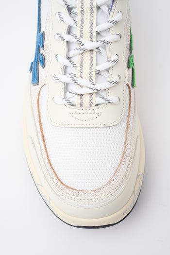 Premiata Sneaker Bianco/blu Uomo - 4