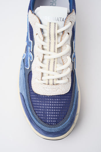 Premiata Sneaker Blu Uomo - 3