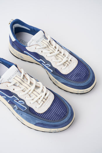 Premiata Sneaker Blu Uomo - 7