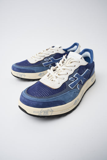 Premiata Sneaker Blu Uomo - 8