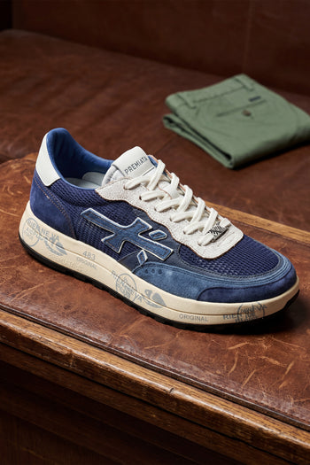 Premiata Sneaker Blu Uomo - 10