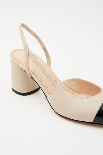 Prosperine Slingback Nero/roccia Donna - 4