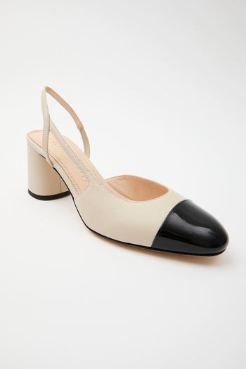 Prosperine Slingback Nero/roccia Donna - 5