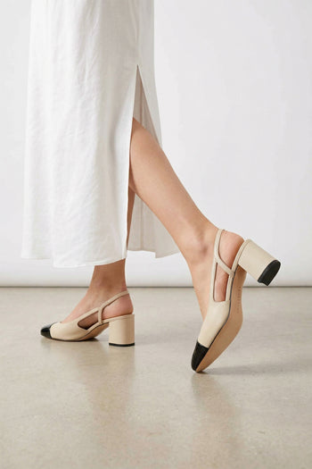 Prosperine Slingback Nero/roccia Donna - 9