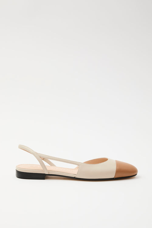 Prosperine Slingback Camel/roccia Donna
