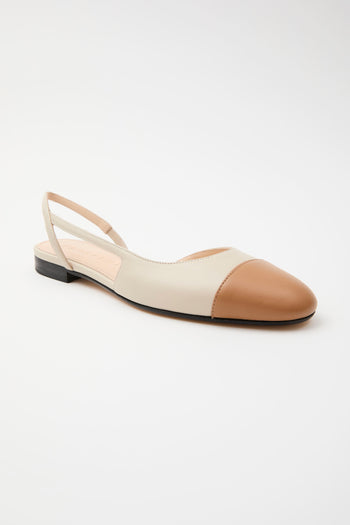Prosperine Slingback Camel/roccia Donna - 4