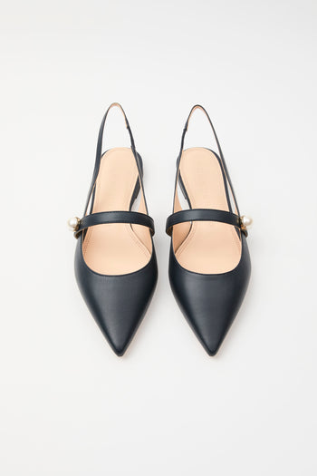 Prosperine Slingback Blu Navy Donna - 3