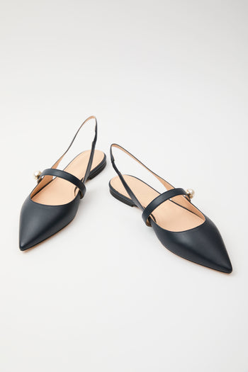 Prosperine Slingback Blu Navy Donna - 7