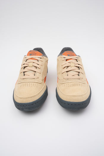Reebok Sneaker Simple Beige/grey/rust Orange Uomo - 3