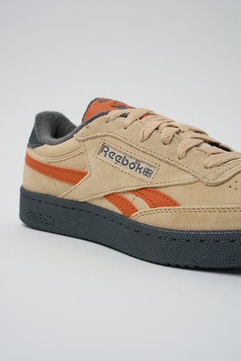 Reebok Sneaker Simple Beige/grey/rust Orange Uomo - 5