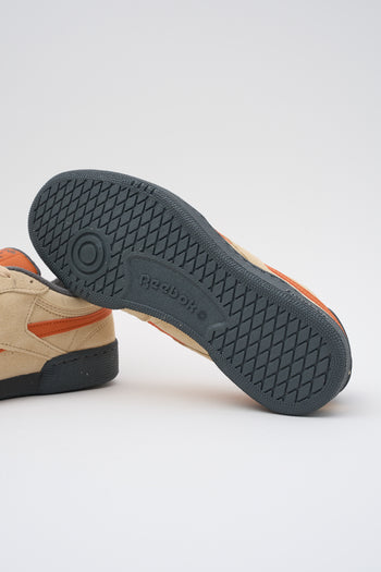 Reebok Sneaker Simple Beige/grey/rust Orange Uomo - 6