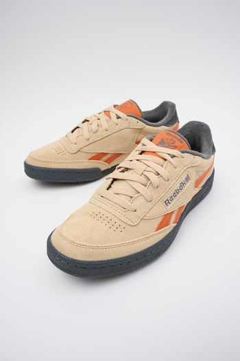 Reebok Sneaker Simple Beige/grey/rust Orange Uomo - 8