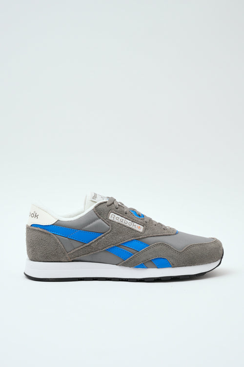 Reebok Sneaker Still Grey/virtual Blue Uomo - 1