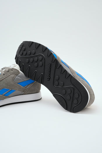 Reebok Sneaker Still Grey/virtual Blue Uomo - 6