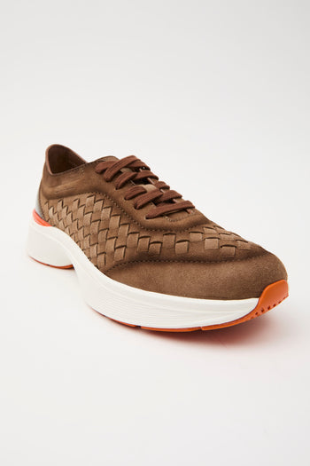 Santoni Sneaker Brown Uomo - 5