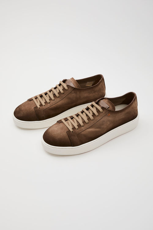 Santoni Sneaker Brown Uomo - 2