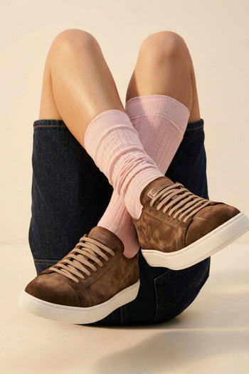 Santoni Sneaker Brown Uomo - 9