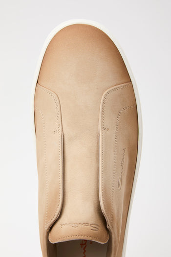 Santoni Slip-on Beige Uomo - 6