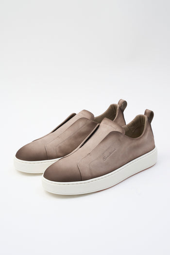Santoni Slip-on Beige Uomo - 3