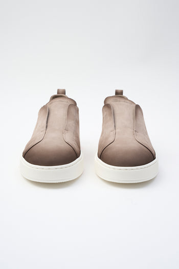 Santoni Slip-on Beige Uomo - 4