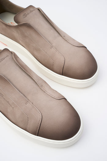 Santoni Slip-on Beige Uomo - 6