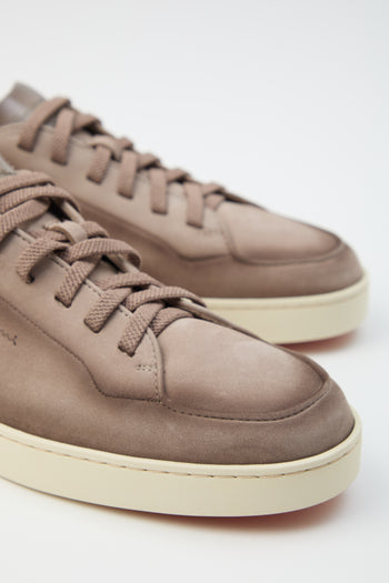 Santoni Sneaker Beige Uomo - 4