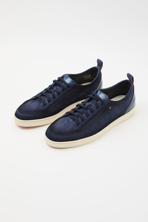 Santoni Sneaker Blue Uomo - 2