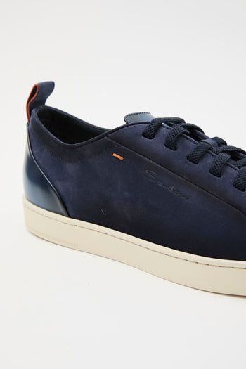 Santoni Sneaker Blue Uomo - 4