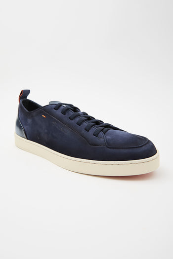 Santoni Sneaker Blue Uomo - 5