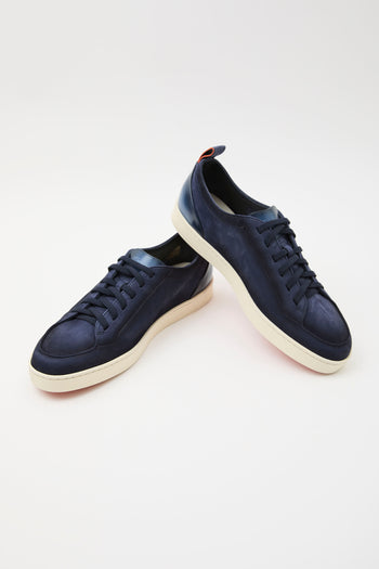 Santoni Sneaker Blue Uomo - 7