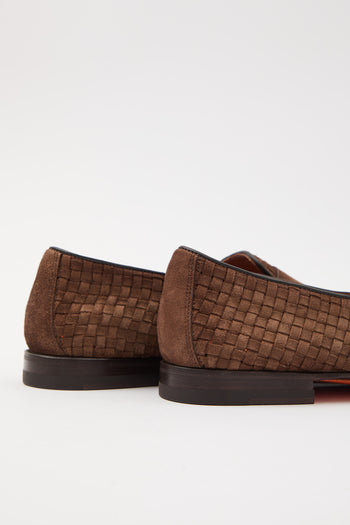Santoni Mocassino Brown Uomo - 5