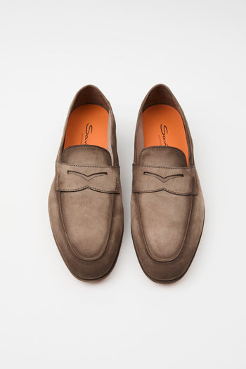 Santoni Mocassino Brown Uomo - 3