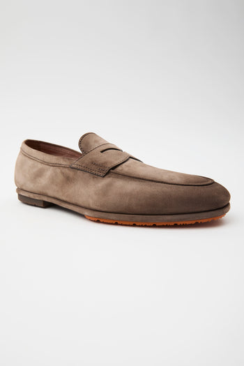 Santoni Mocassino Brown Uomo - 5