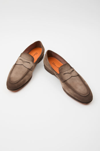Santoni Mocassino Brown Uomo - 7