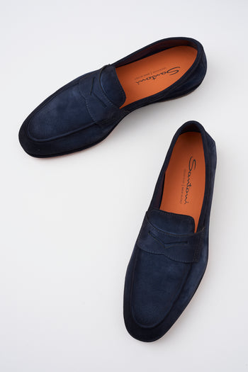 Santoni Mocassino Blue Uomo - 6